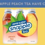 Does Snapple Peach Tea Have Caffeine