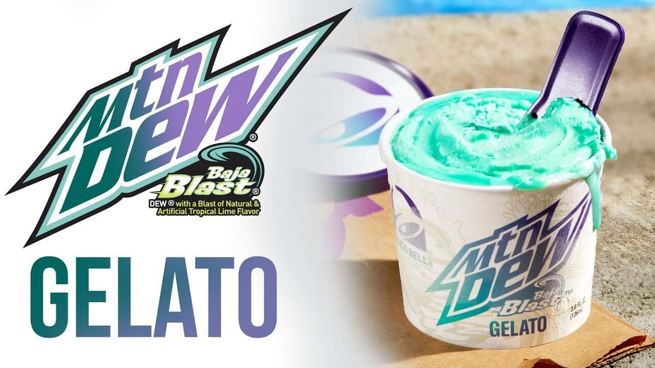 Mountain Dew Baja Blast Gelato