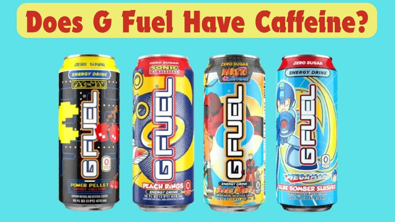 Does G Fuel Have Caffeine good for you