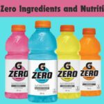 Gatorade Zero Ingredients and Nutritional Facts