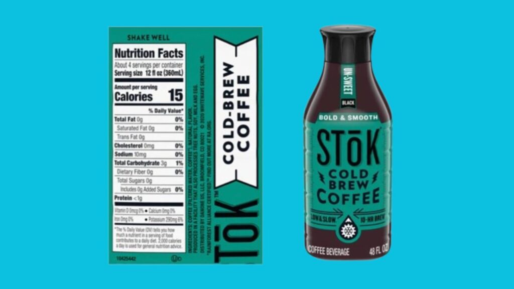 Nutritional Information of SToK Cold Brew