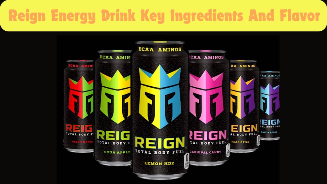 Reign Energy Drink Key Ingredients And Flavor