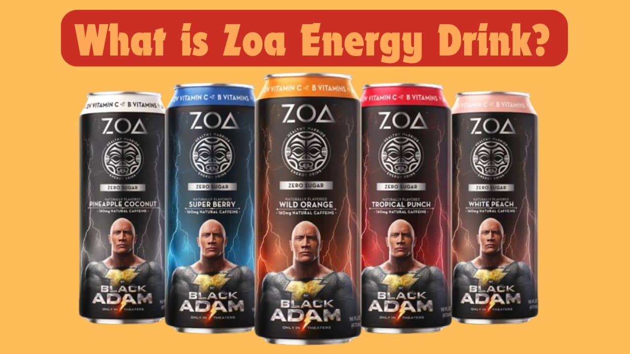 Zoa Energy Drink Ingredients