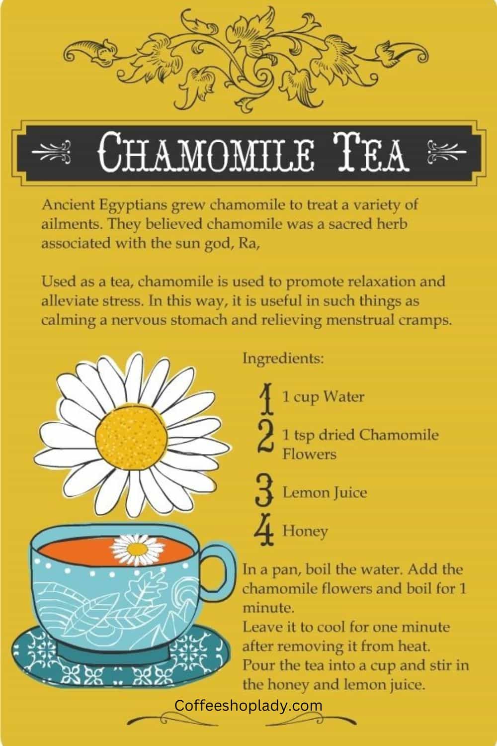 How to make best chamomile tea? 