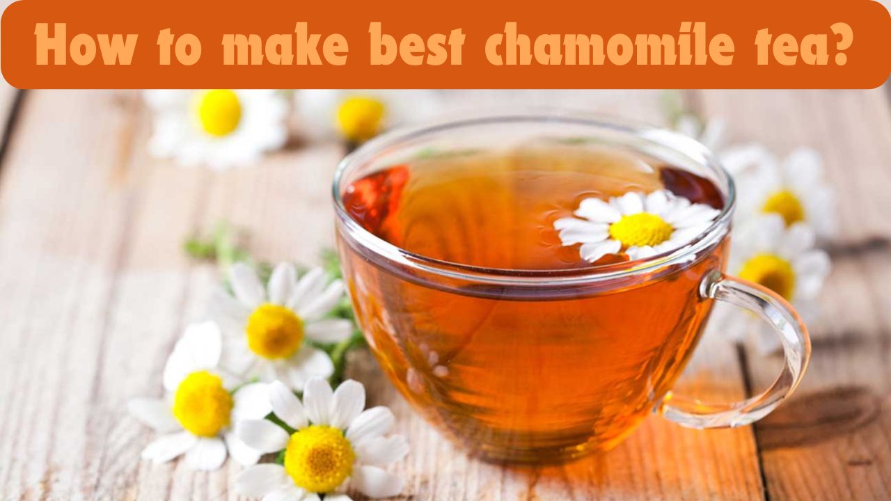 best chamomile tea and Health benefits