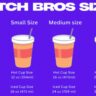 Dutch Bros Sizes